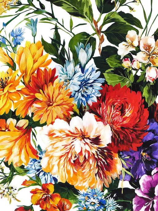 Dolce & Gabbana Flerfärgad Silkesfoulard - Image 3