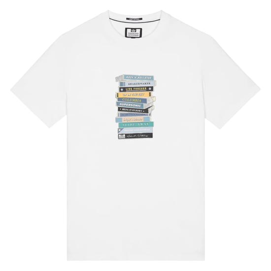 Weekend Offender Mens T Shirts Cassetes Graphic Summer Top Short Sleeve T-Shirt - Image 2