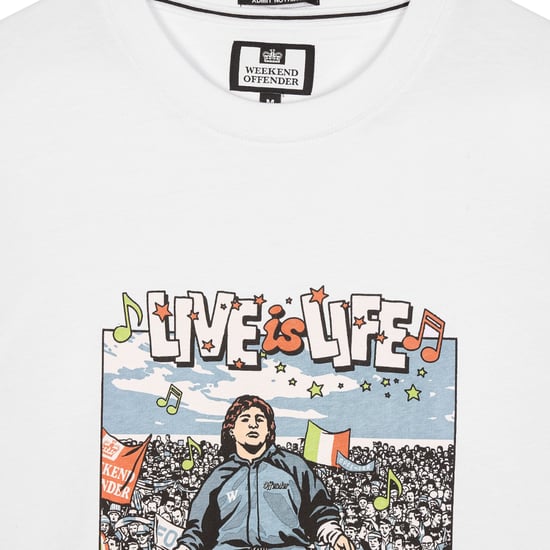 Weekend Offender Opus Graphic Mens T Shirt Short Sleeve Crew Neck Cotton Tee Top - Image 3