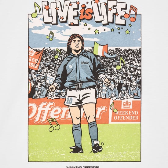 Weekend Offender Opus Graphic Mens T Shirt Short Sleeve Crew Neck Cotton Tee Top - Image 5