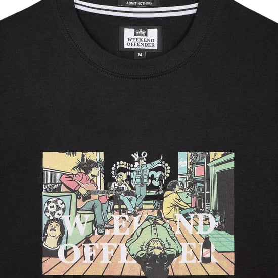 Weekend Offender Mens T Shirts Stratford Avenue Graphic Crew Neck Cotton Tee NEW - Image 3