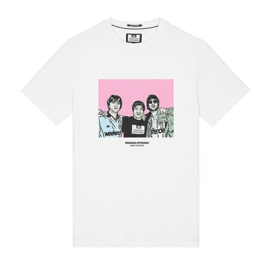 Weekend Offender Mens T Shirts Diego Graphic Crew Neck Short Sleeve Cotton Tee - Image 3