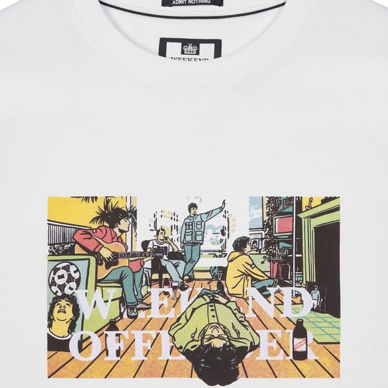 Weekend Offender Mens T Shirts Stratford Avenue Graphic Crew Neck Cotton Tee NEW - Image 5