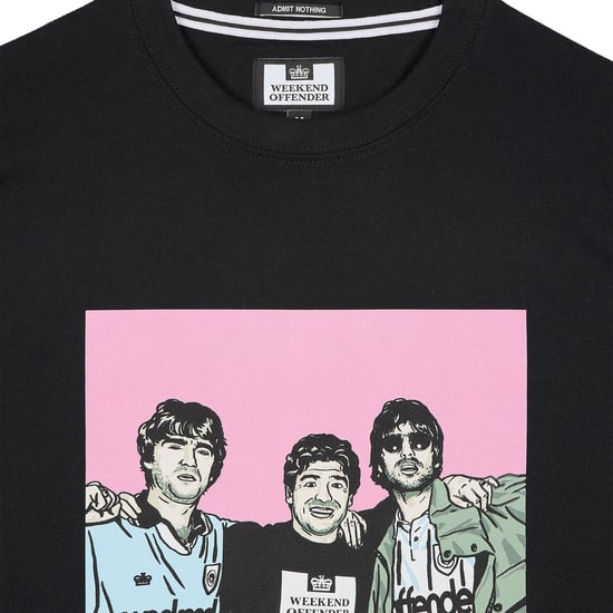 Weekend Offender Mens T Shirts Diego Graphic Crew Neck Short Sleeve Cotton Tee - Image 2