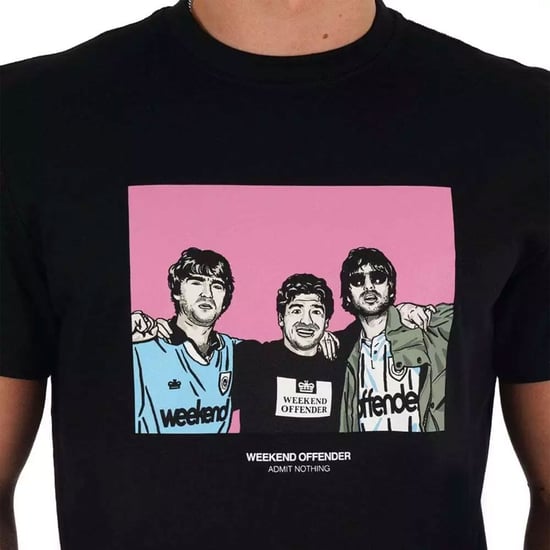 Weekend Offender Mens T Shirts Diego Graphic Crew Neck Short Sleeve Cotton Tee - Image 4
