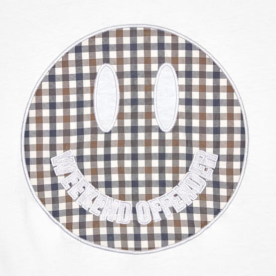 Weekend Offender Mens T Shirts Tambay Smiley Crew Neck Short Sleeve Cotton Tops - Image 3