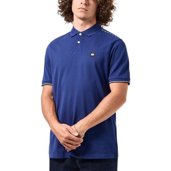 Weekend Offender Mens Sakai Polo Shirts Mid House Check Casual Golf Polo Tee Top - Image 1