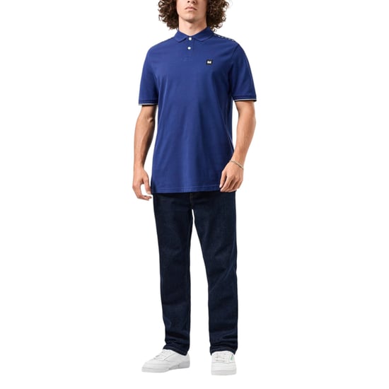 Weekend Offender Mens Sakai Polo Shirts Mid House Check Casual Golf Polo Tee Top - Image 2