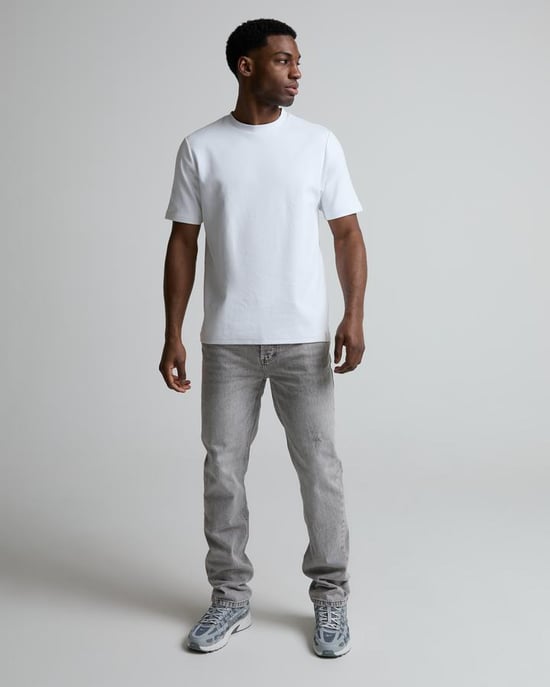 Danati Straight Stacked Fit Denim Jean - Image 2