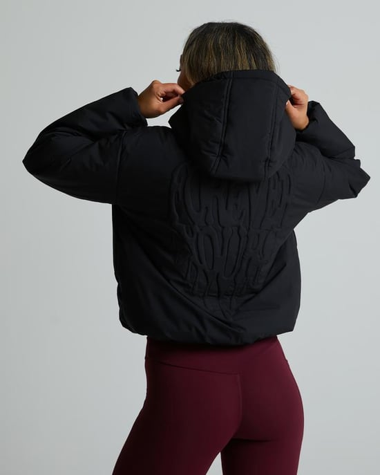 Womens Cora Graphic Puffer Jacket - Image 2