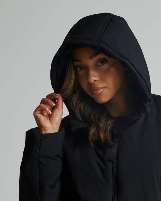 Womens Cora Graphic Puffer Jacket - Image 5