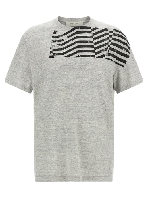 Golden Goose Grå Bomull T-shirt - Image 1