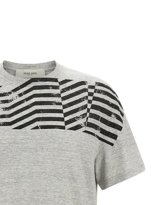 Golden Goose Grå Bomull T-shirt - Image 3