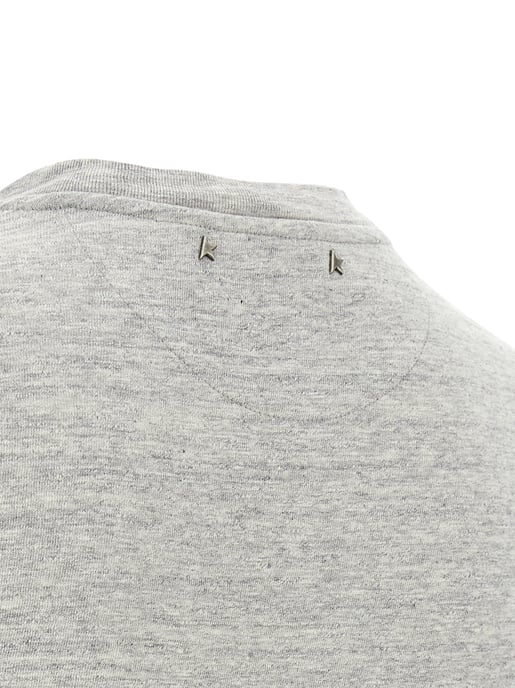 Golden Goose Grå Bomull T-shirt - Image 4