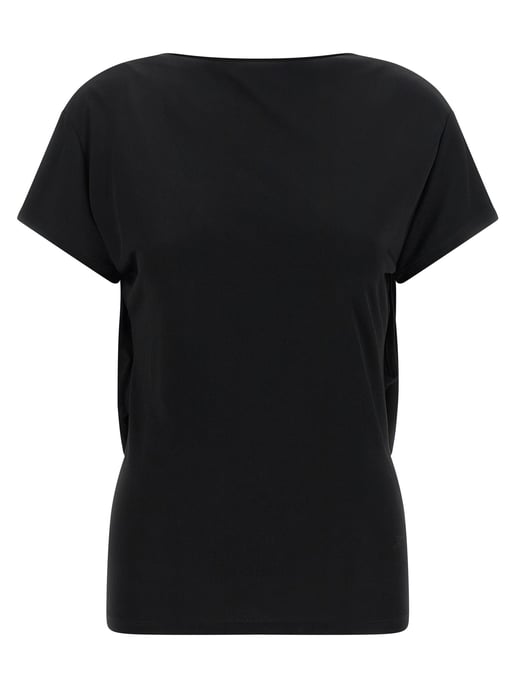Jacquemus Zwarte Viscose T-Shirt - Image 1