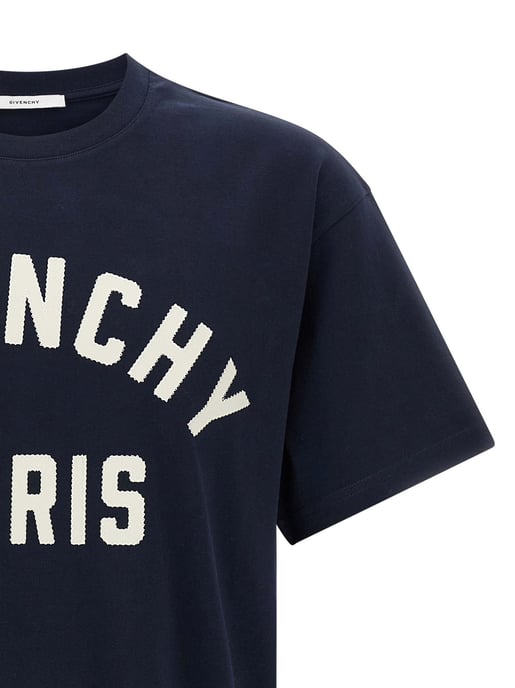 Givenchy Blå T-shirt i Bomull - Image 3
