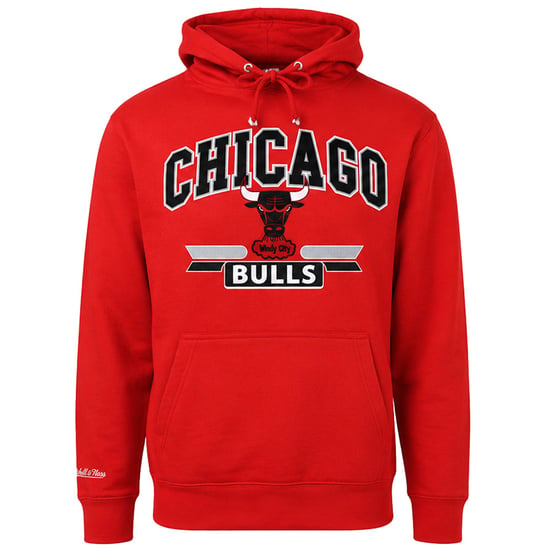 Mitchell & Ness NBA Chicago Bulls Mens Red Hoodie - Image 1