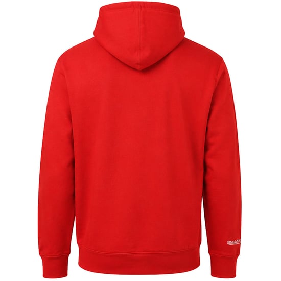 Mitchell & Ness NBA Chicago Bulls Mens Red Hoodie - Image 2