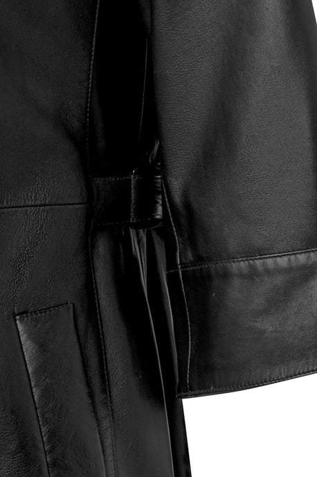 Harper Leren Tuniek Zwart - Image 5
