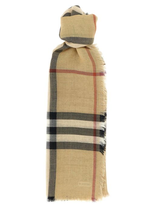 Burberry Beige Ullfoulard - Image 1