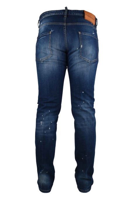 Dsquared2 Teddy Jean Blå - Image 3