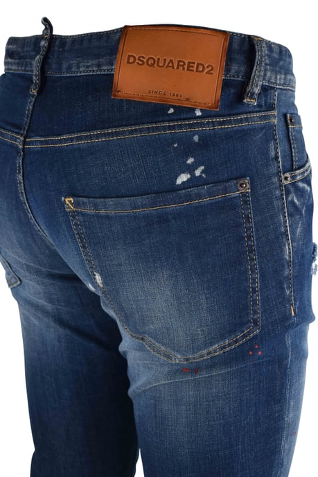 Dsquared2 Teddy Jean Blå - Image 4