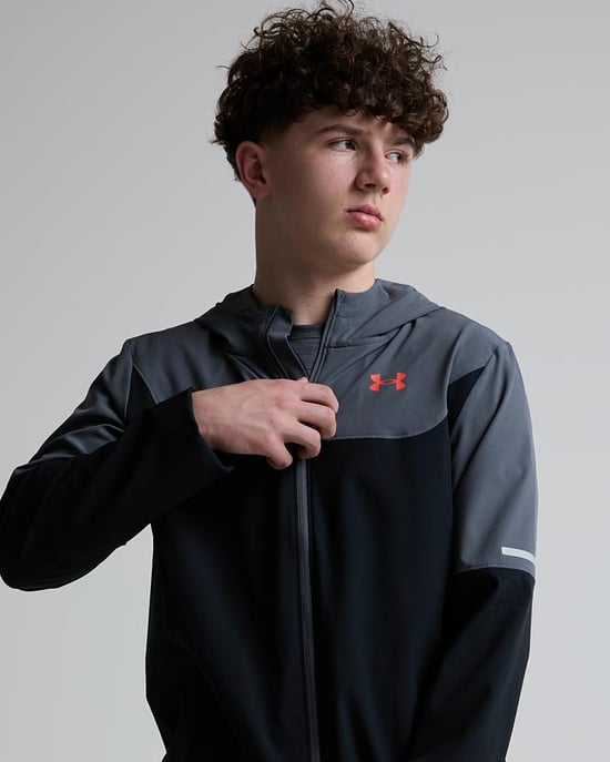 Junior Tech Utility Woven Hoodie - Image 5