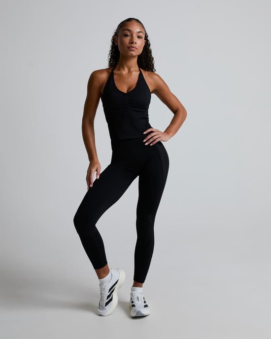 Womens Suntra Seamless Longline Halter Top - Image 2