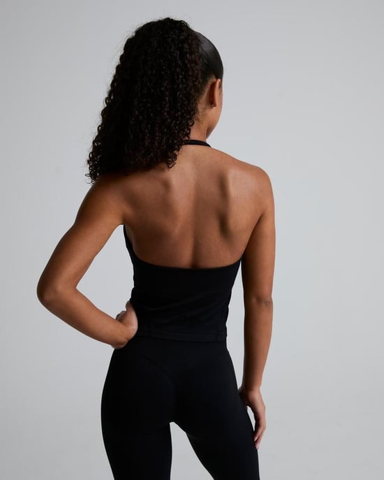 Womens Suntra Seamless Longline Halter Top - Image 3