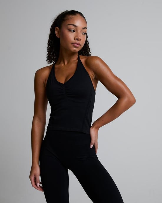 Womens Suntra Seamless Longline Halter Top - Image 4