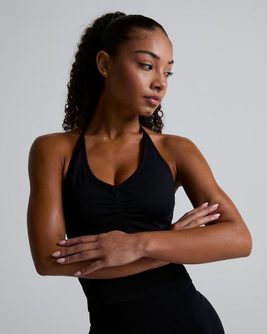 Womens Suntra Seamless Longline Halter Top - Image 5