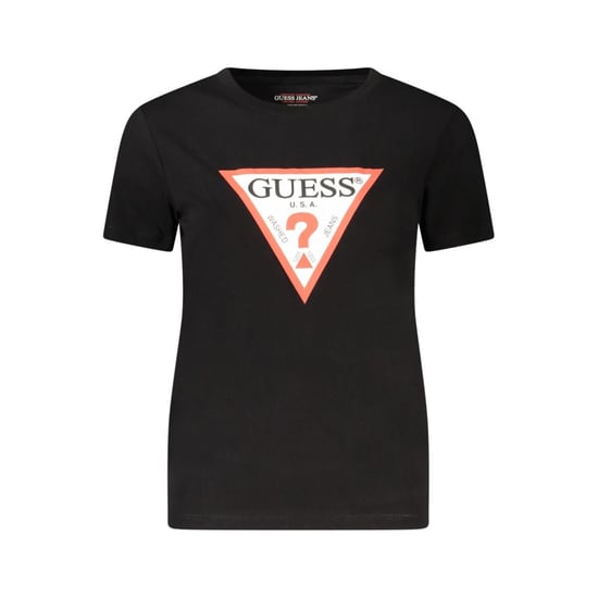 Guess Jeans Zwarte Katoenen Dames T-Shirt - Image 1