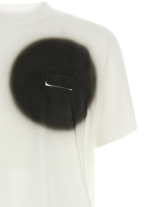 MM6 Maison Margiela Vit Bomull T-shirt - Image 3