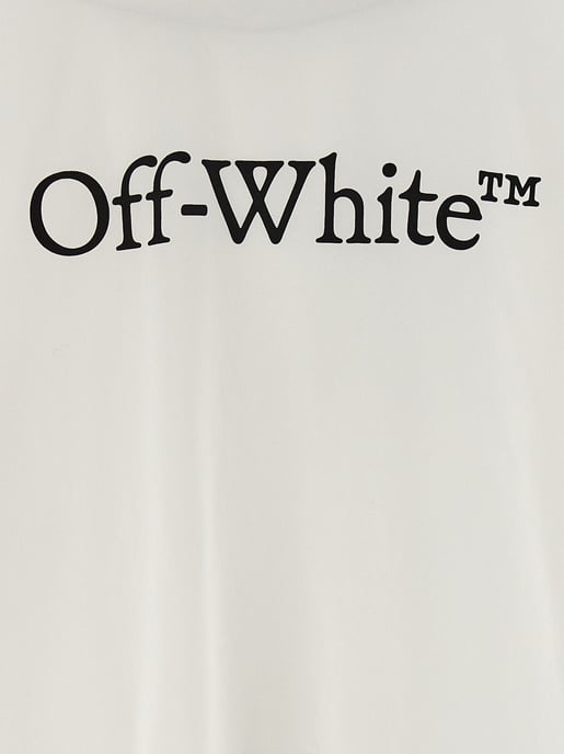 Off-White Witte Katoenen T-Shirt - Image 4