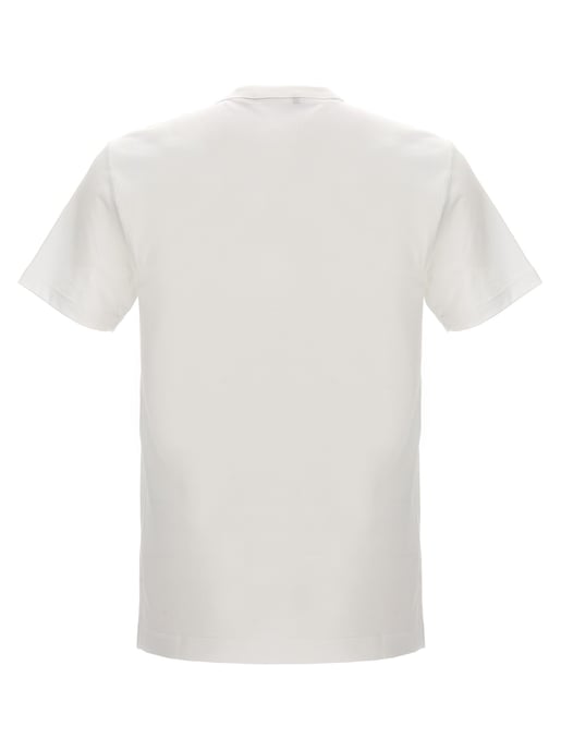 Dolce & Gabbana Vit T-shirt i Bomull - Image 2
