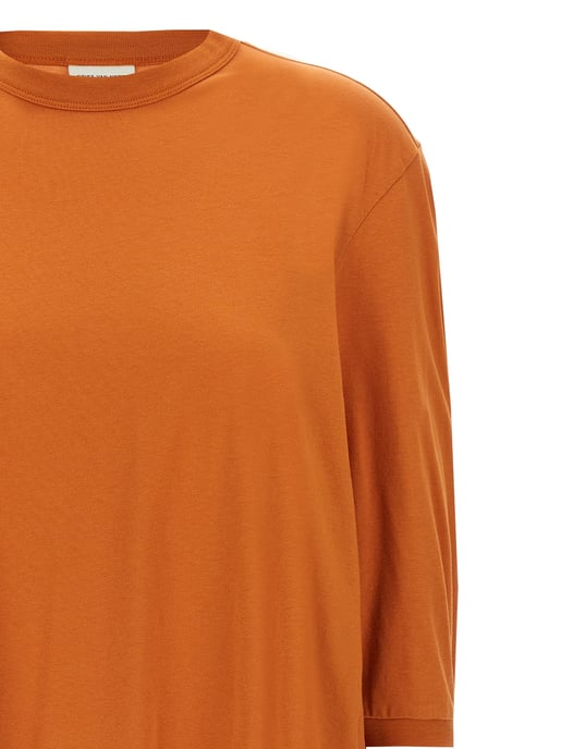 Dries Van Noten Oranje Katoenen T-Shirt - Image 3