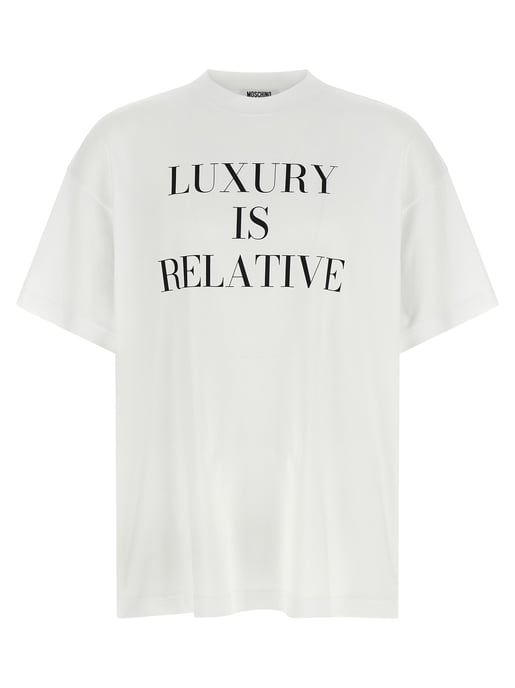 Moschino Witte Katoenen T-Shirt - Image 1