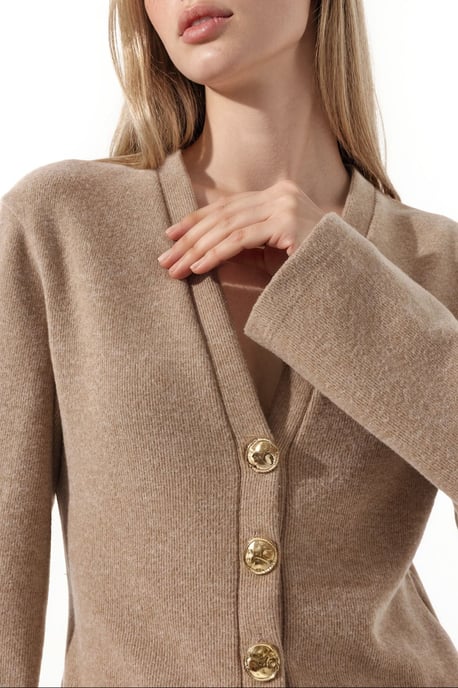 Cotton-Blend Cardigan - Image 3