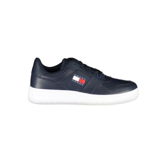 Tommy Hilfiger Blauwe Leren Heren Sneakers - Image 1