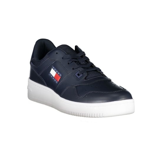 Tommy Hilfiger Blauwe Leren Heren Sneakers - Image 2