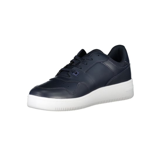 Tommy Hilfiger Blauwe Leren Heren Sneakers - Image 3