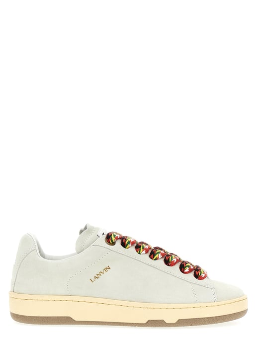 Lanvin Witte Kalfskin Sneakers - Image 1