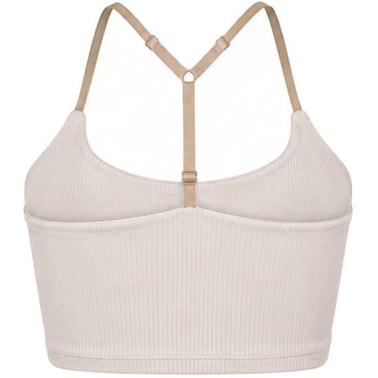 Nicce Arla T Womens Beige Sports Bra - Image 2