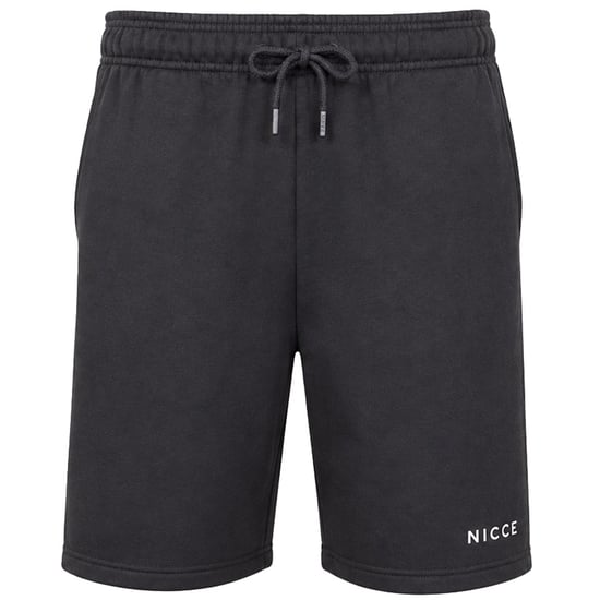 Nicce Orginal Logo Mens Black Shorts - Image 1