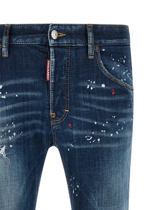 Dsquared² Blå Bomullsjeans Denim - Image 3