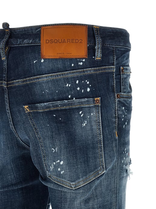 Dsquared² Blå Bomullsjeans Denim - Image 4