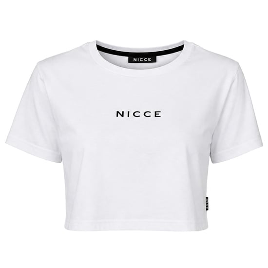 Nicce Mini Dia Womens White Crop Top - Image 1