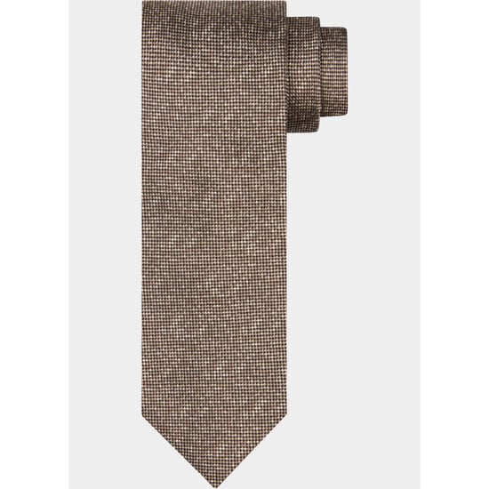 Profuomo Stropdas tie silk woven brown ppwa30056/b - Image 1
