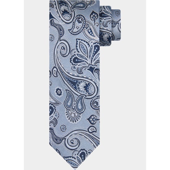 Profuomo Stropdas tie silk woven blue ppwa30046/b - Image 1