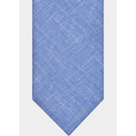 Profuomo Stropdas tie silk print navy ppwa10039/f - Image 2